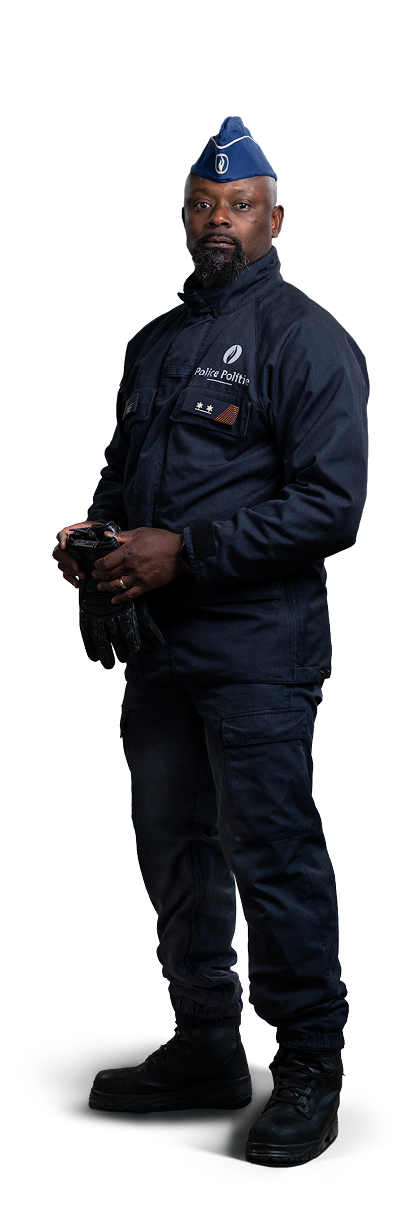 inspecteur in uniform