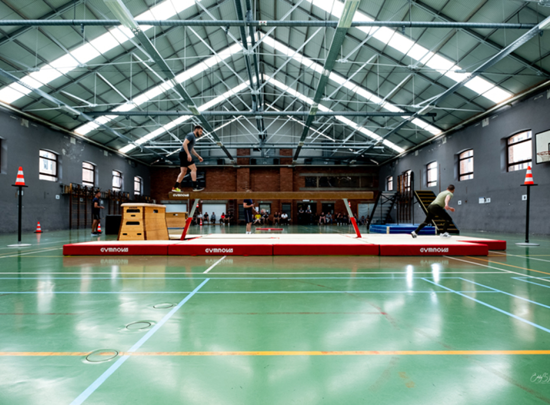 Simulatie sportproef: Functioneel parcours, Etterbeek_middle_block