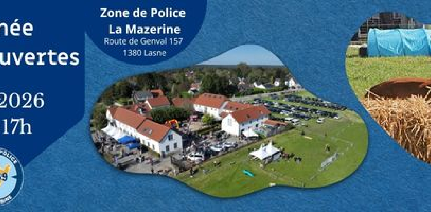 Journée portes ouvertes Zone de police LA MAZERINE (Lasne - Rixensart - La Hulpe)_header