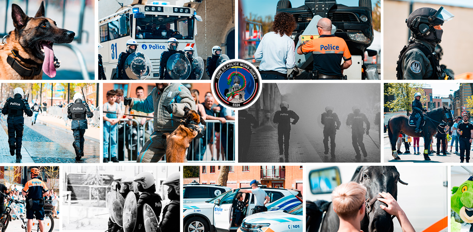ZP Mons-Quévy - Village policier_header