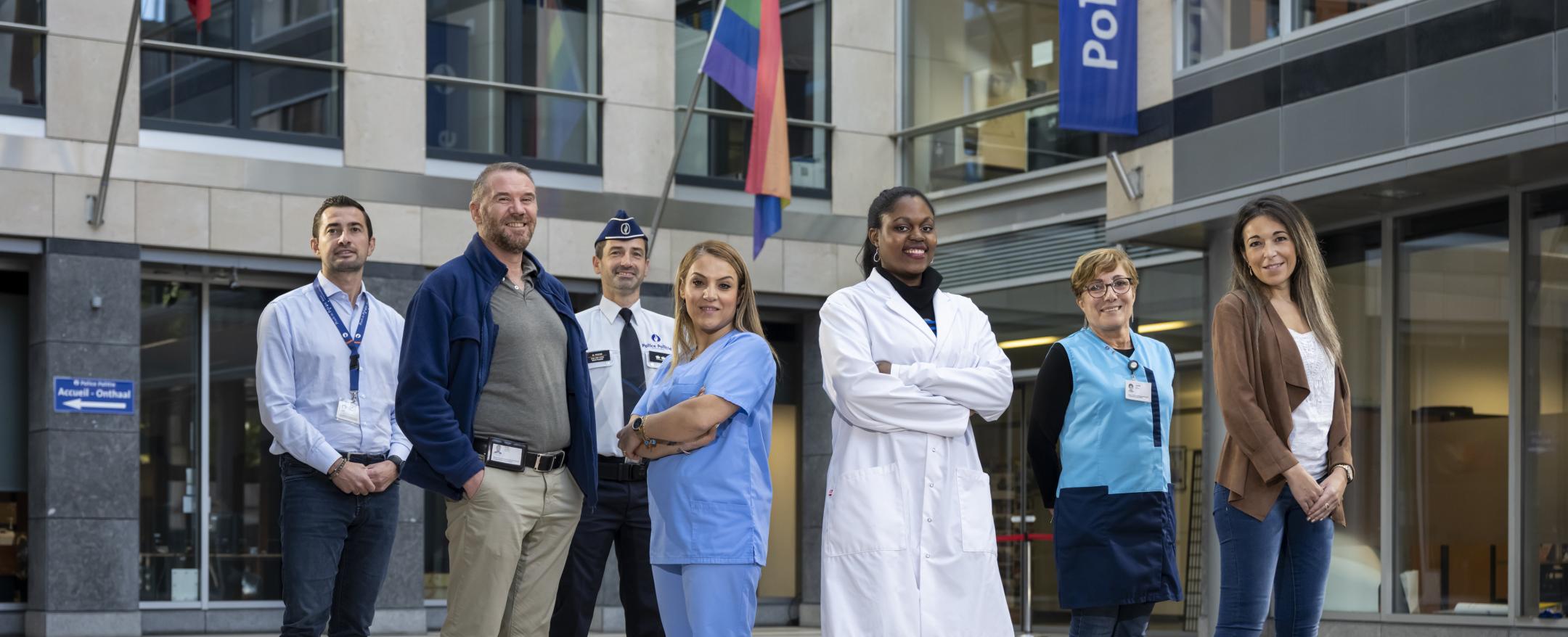 Team burgerpersoneel