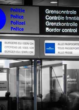 Grenscontrole, core business van de luchtvaartpolitie