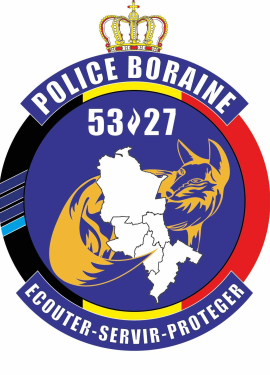 Blazon de la ZP Boraine