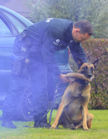 Inspecteur en patrouillehond