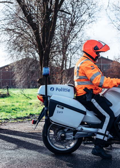 Motorrijder PZ ZARA