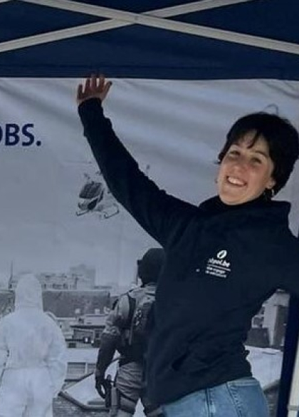 Febe in Jobpol stand