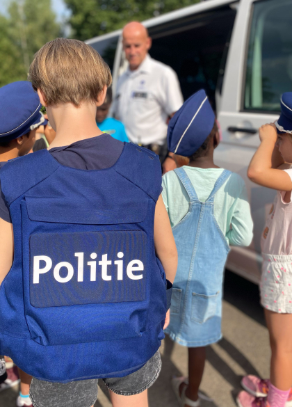 Bezoek aan klas
