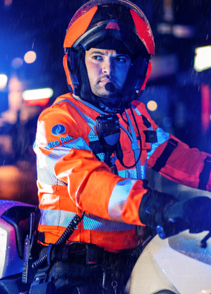 motorrijder federale politie