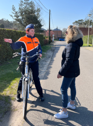 Wijkinspecteur en collega