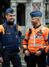 twee inspecteurs federale politie