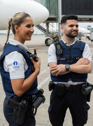 inspecteurs luchtvaartpolitie
