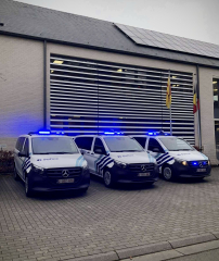Véhicules MERCEDES réservés au service Intervention