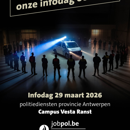 Jobdag politieschool provincie Antwerpen Campus Vesta_teaser