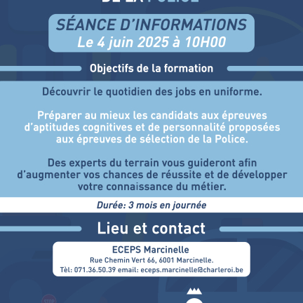 F1848A9CE858E52D3E04C8DA Séance d'information - Cours préparatoires aux épreuves de sélection de la Police_teaser